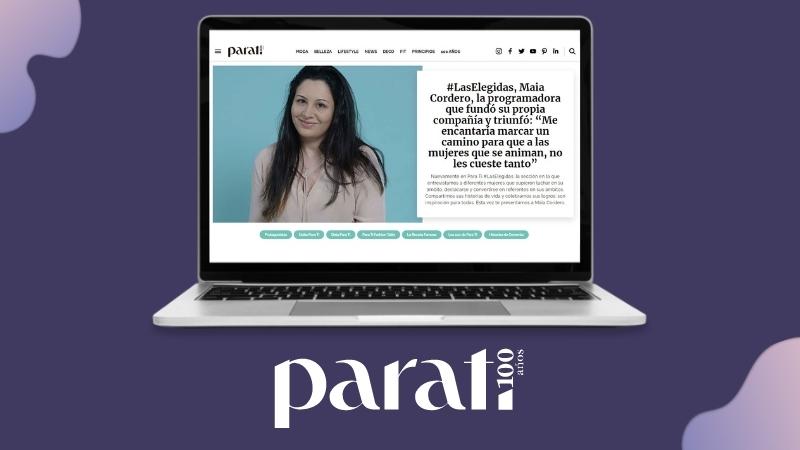 Maia Cordero entrevistada en Parati thumbnail